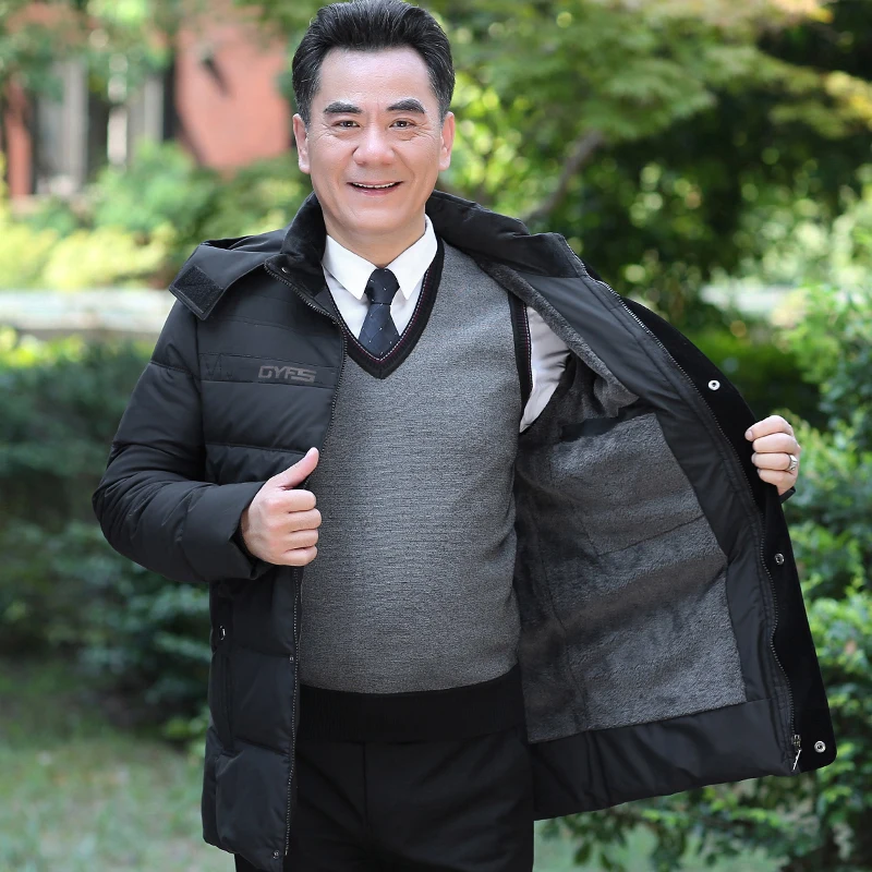 2018 Plain Stock Lot Wholesale Canada Middle Age Man Jacket Windcheater from Manufacturer