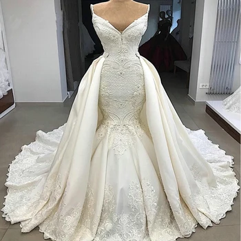 trumpet bridal dress