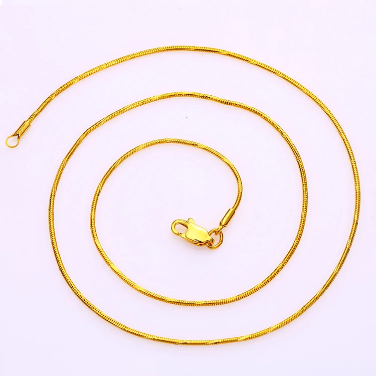 

Xuping China gold 24K new fashion costume jewels necklace for women