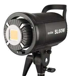 Photo Studio Godox  SL60W/SL60Y  White Version LED Video Light Bowens Mount 5600K