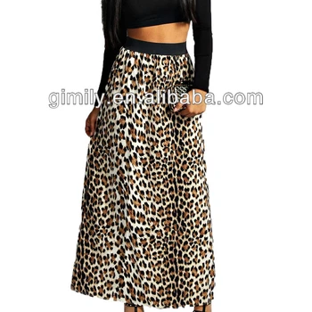 saia longa animal print comprar