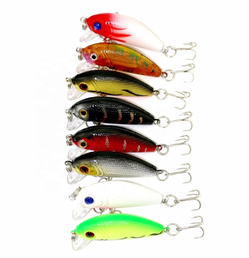 

Newup Floating Small minnow 5cm 3.6g fishing lure Japan minnow bait, 8 colors avaiable