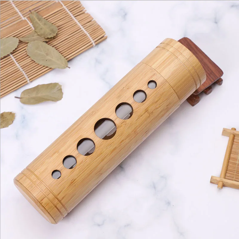 600ml Eco-friendly environmental bottles bamboo glass water bottle