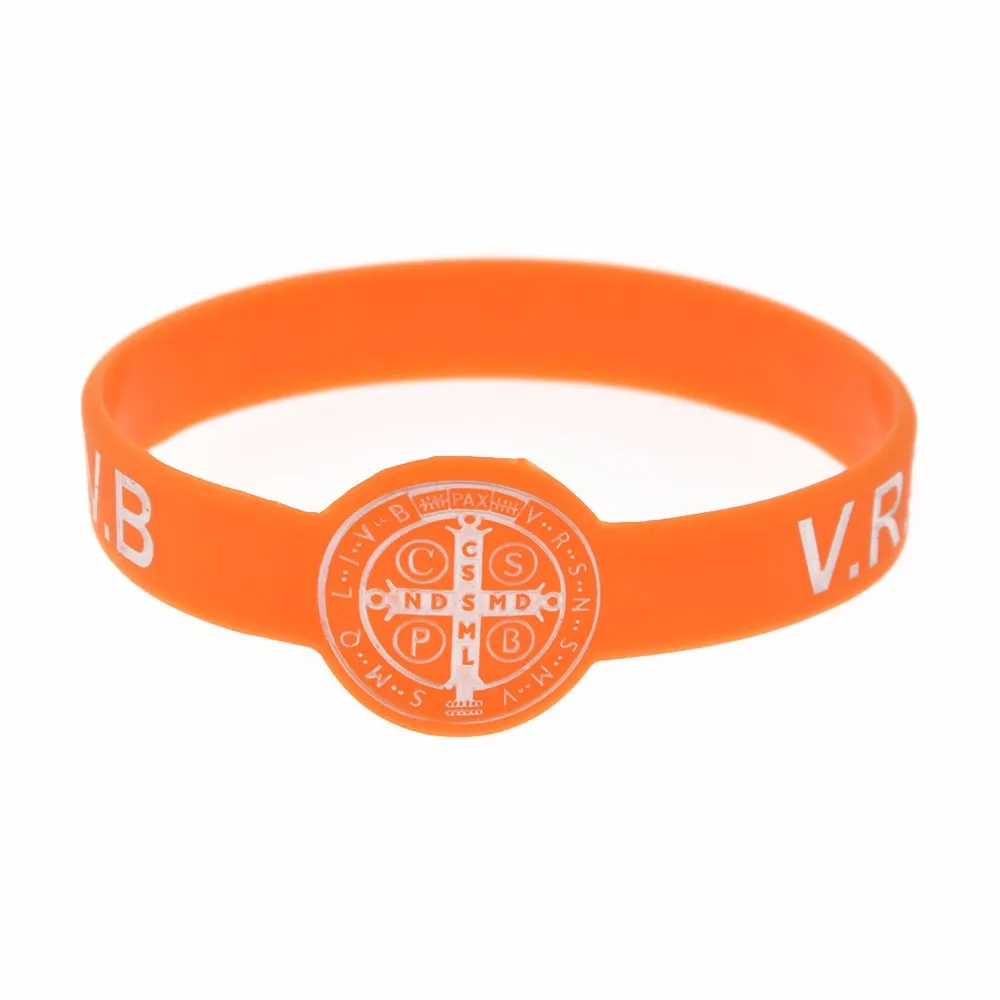 25pcs/lot Jesus Silicone Wristband Cspb Cssml Ndsmd Silicone Bracelet