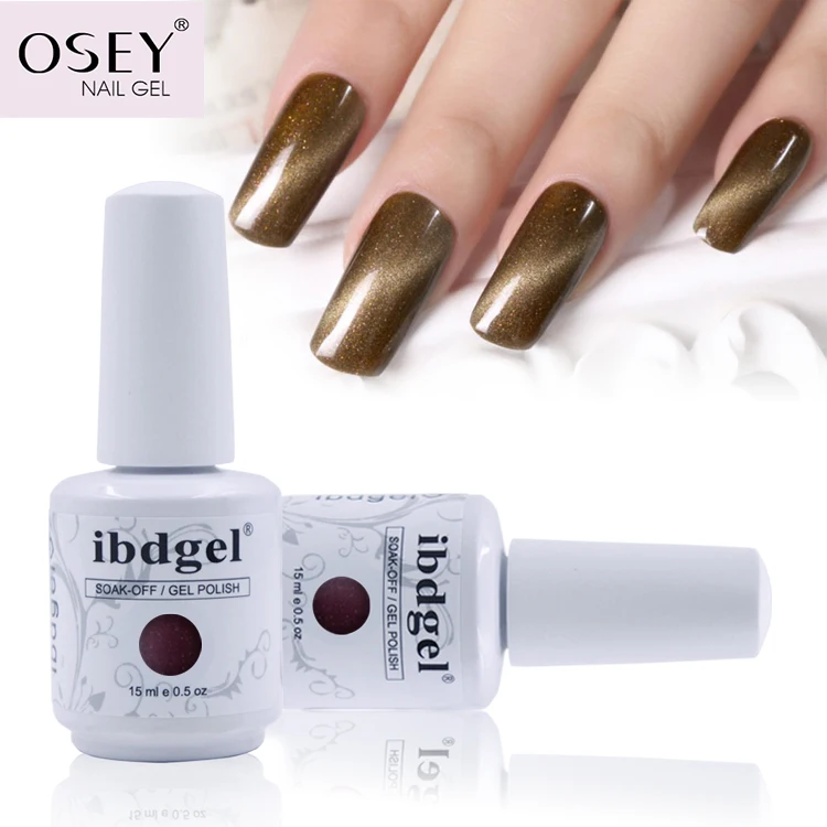 

ibdgel Cat Eye Magneto Gel Nail Polish Esmaltes Brushes, 48 colors