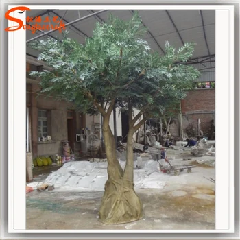 High Simulation Whole Artificial Olive Tree Decorative Plants High Simulation Whole Artificial Olive Tree Decorative Plants Trees For Indoor Decor