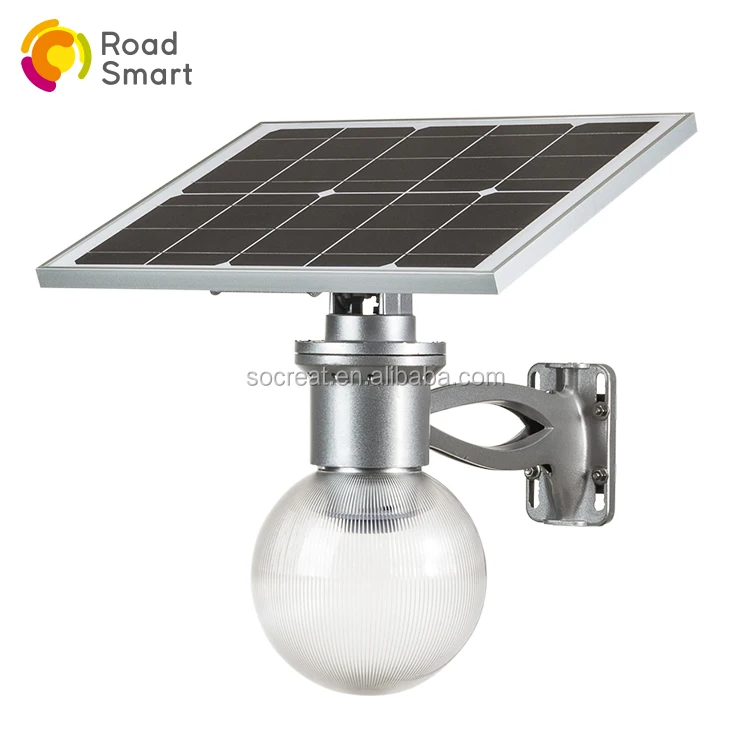 China supplier Solar led outdoor wall lighting solar led garden ball light wall mounted solar lighting