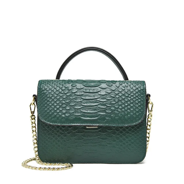 

First layer cowhide 2019 new leather handbags shoulder Messenger bags ladies cross bag