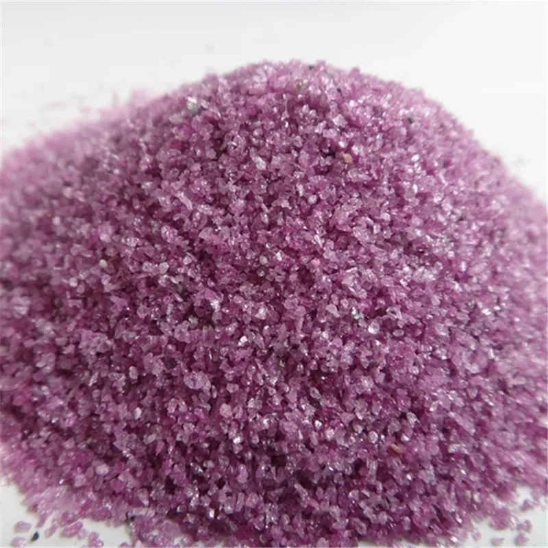 High quality Pink fused alumina/chrome/pink corundum for precision grinding