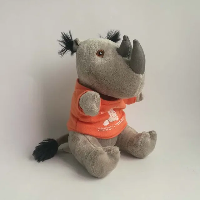 woolly rhino plush