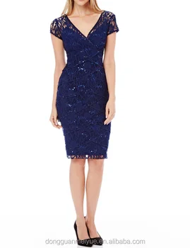 navy blue short frock