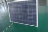 plat roof use solar panel poly 200w CE cet for grid tied