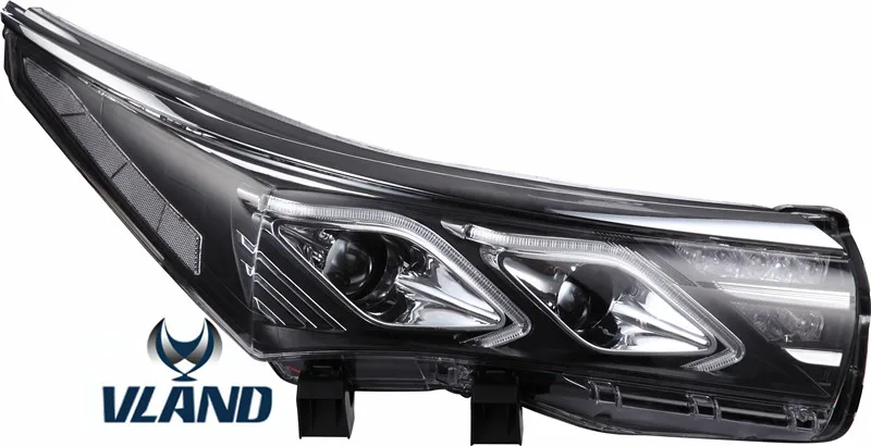 VLAND Manufacturer LED lights for car head lamp for Corolla LED headlight 2014-2016 for Corolla head light with wholesale price