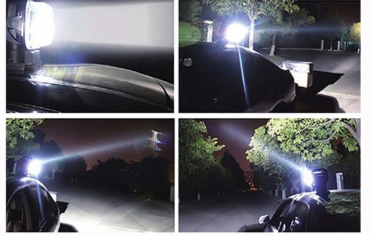 12V 100W Bulb Wonderful Remote Control Spotlight For SUV Car Marine Searchlight