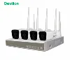 Outdoor 2MP 1080P 4CH Camera IP Wireless Security CCTV System NVR WiFi Kit