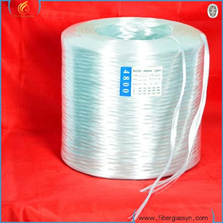 E Glass Direct Roving Fiberglass Roving 4800 Tex 2400 Tex 1200 Tex For ...