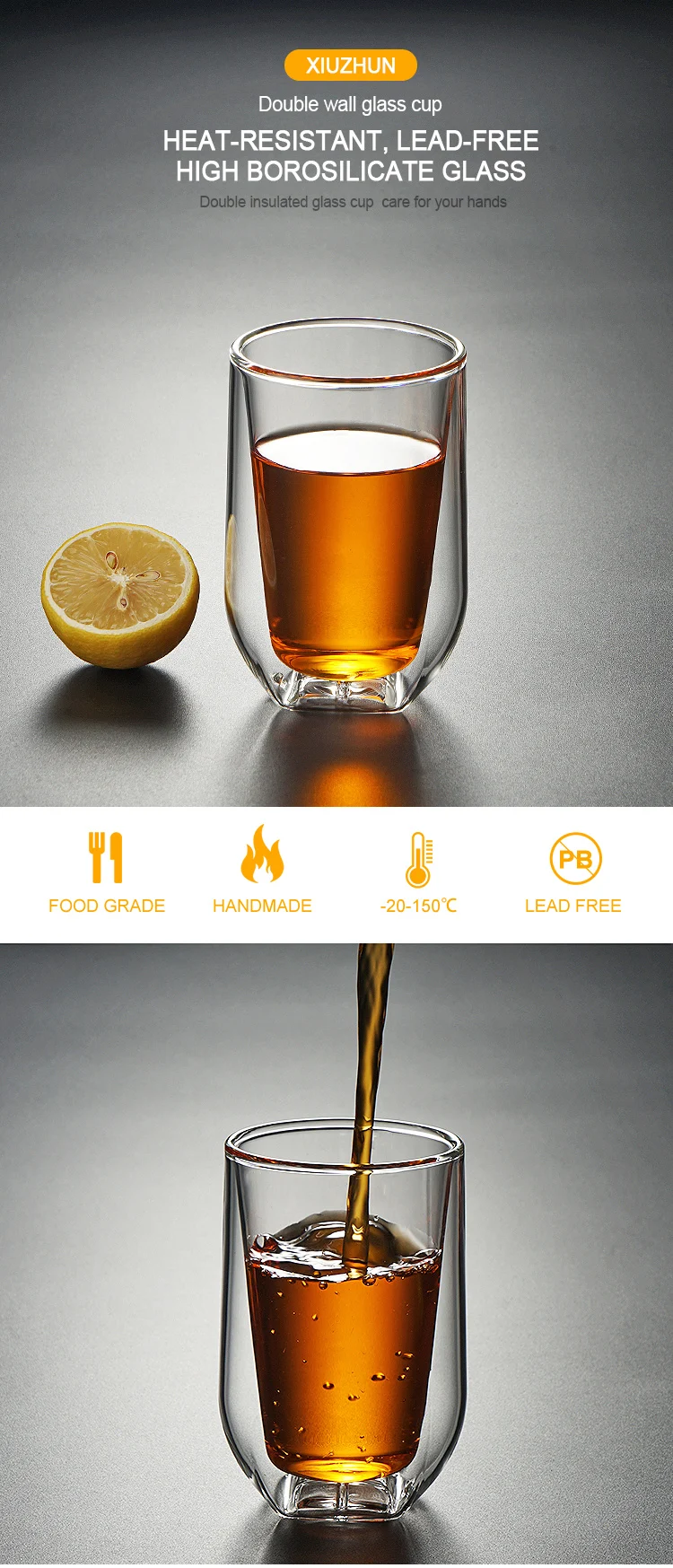 Custom craft beer drinking glassware manufacturer\t