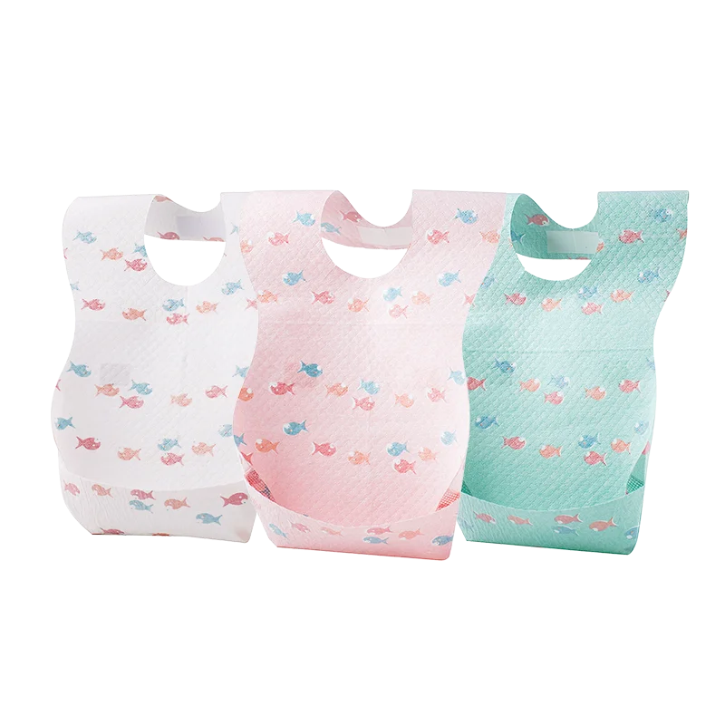 Disposable Bib 100 Cotton Waterproof Baby Bandana Drool Bibs Buy Bib