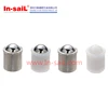 Delrin body spring loaded ball plungers with stainless ball
