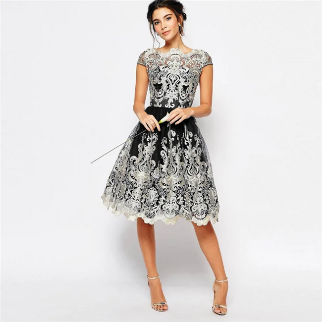 Walson 2018 western style women lace prom dresses