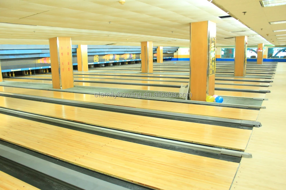 Used Synthetic Bowling Lanes With Competitive Price For Bowling Alley