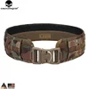 Molle materials padded patrol belt military tactical airsoft hunting cartridge cobra cotton riggers waist men buckle metal belt