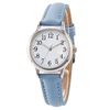 Chinese factory wholesale cheap simple design fashion Geneva minimal lady watch arabic watch class design