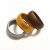 New fashionable jewelry wholesale custom logo men safe wedding silicone ring