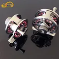 2 pieces Deep Sea Mini Full Metal Aluminum Fly Fish reel fly fishing reel Ultra light