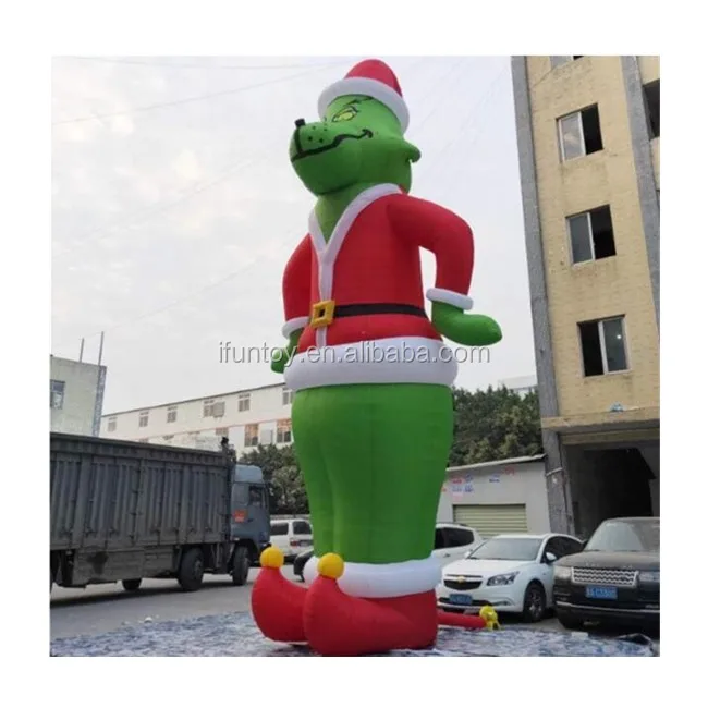 Inflatable Christmas Clown / Giant Inflatable Grinch For Christmas