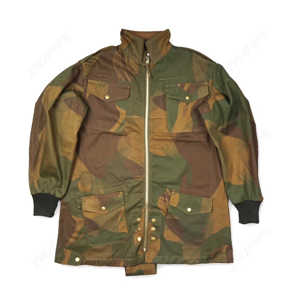 ZWJPW-WW2 Reproduktion Offizier Fallschirmjäger Airborne Britischen 1st Muster Denison Hf-0, Hf-1 Camo Smock Hohe ZWJPW WW2