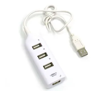 2.0 High Speed 4 Port Hub Individual Switches