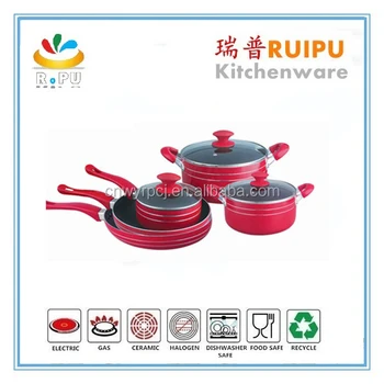 8pcs Aluminum Alloy Nonstick Chefmate Premium Cookware ...