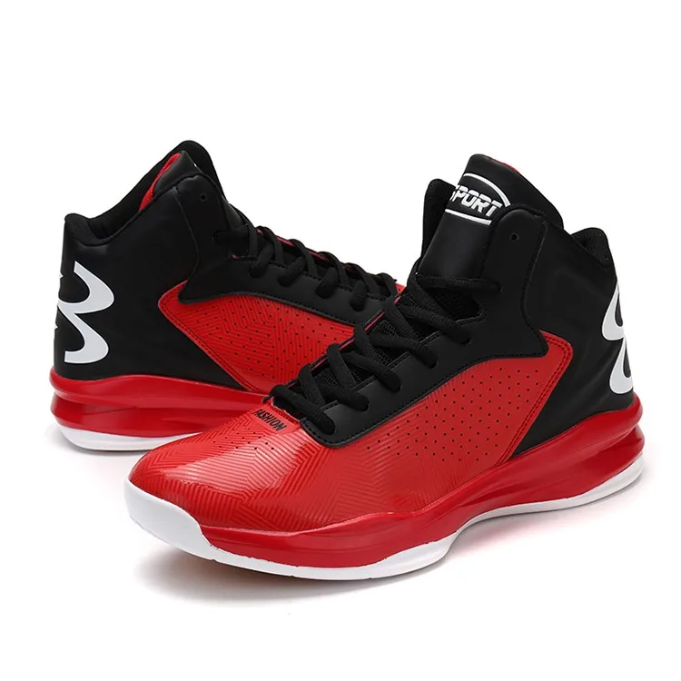 Professional Retro Basketball Shoes,Brand Genuine Leather Basketball ...