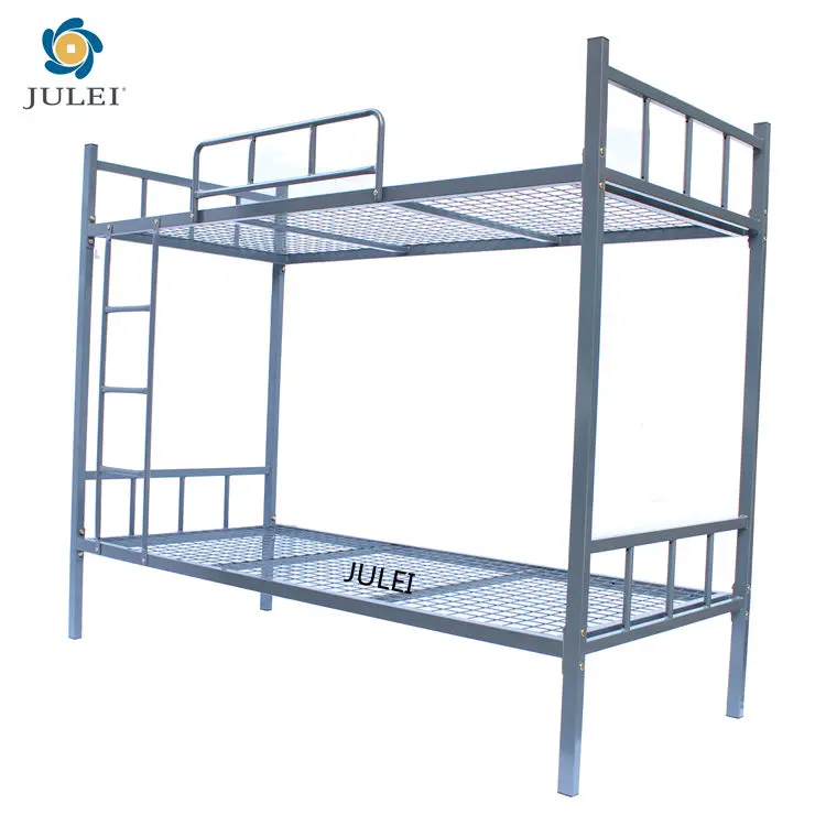 
Wholesale Knock Down Modern Heavy Duty Double Metal Bunk Bed 