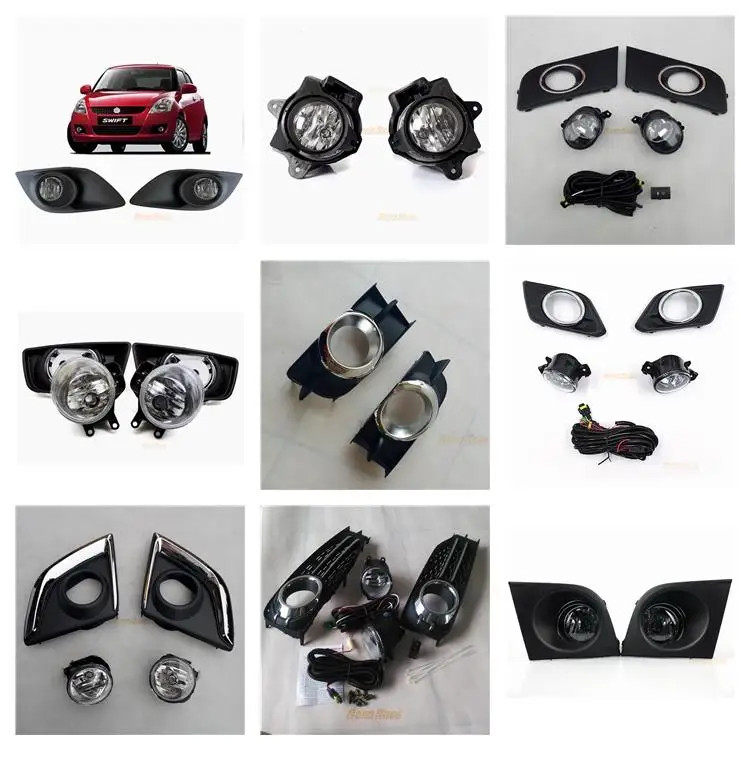 Oem Design Fog Lamp Driving Light Kit For Nissan Navara Np300 Frontier