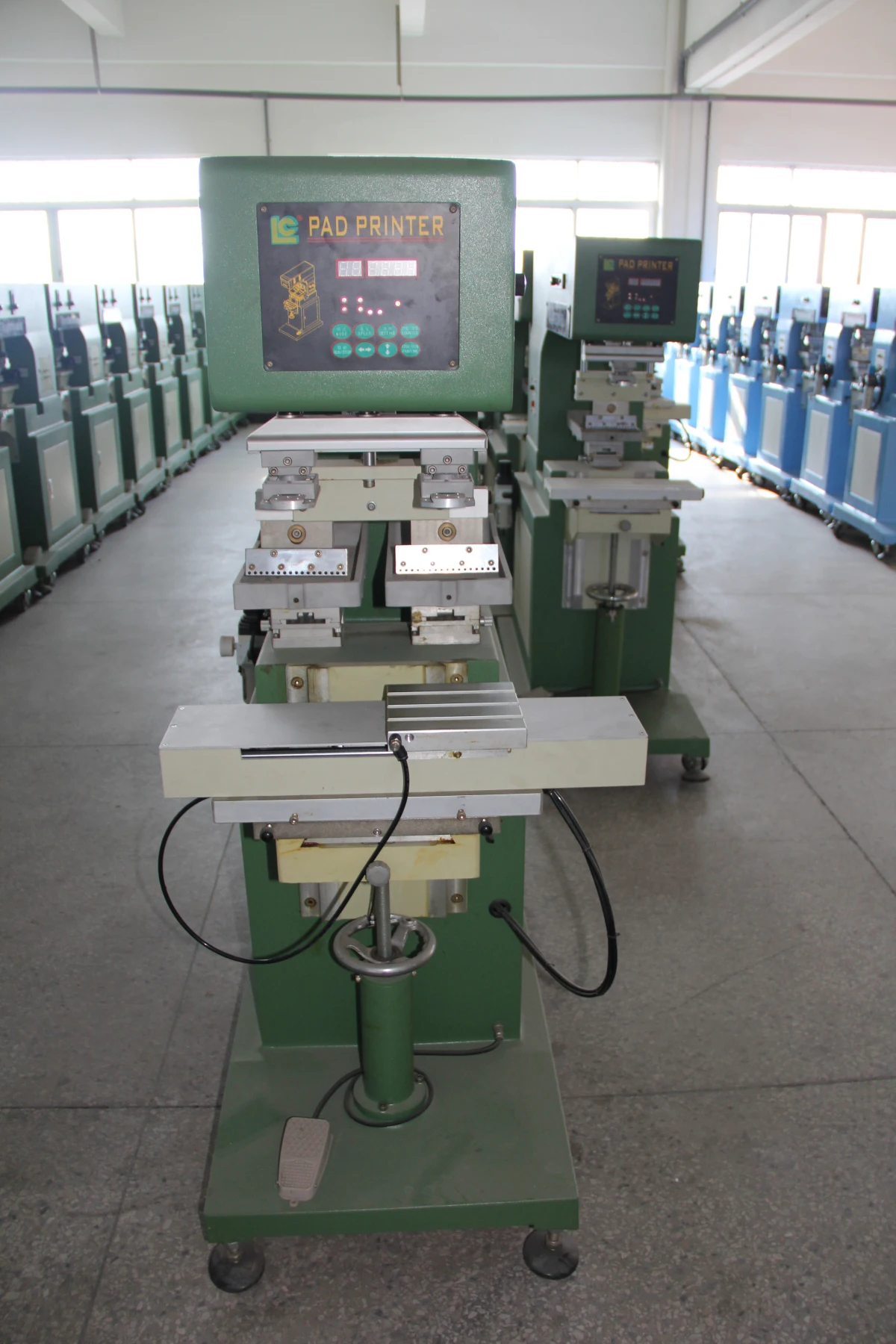 Hot Sale Automatic Open Ink Two Colors Manual Pad Printing Machine With Factory Price