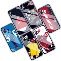 

Cool fashion smartphone accessories 2019 custom phone skin full protective tempered glass tpu mobile phone case cover for iphone