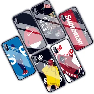 Protective Tempered Glass TPU Case iPhone