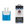 2019 new arrivals usb wall charger plug 2.1A dual usb wall charger for smartphones