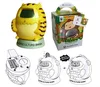 face coin bank with expression and voice