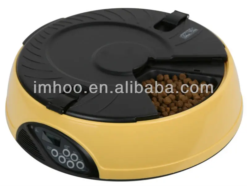 6 Meal Lcd Automatic Pet Programmable Feeder Instructions Le Bistro