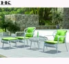 PE Wicker Rattan Coffee Table Chairs Set