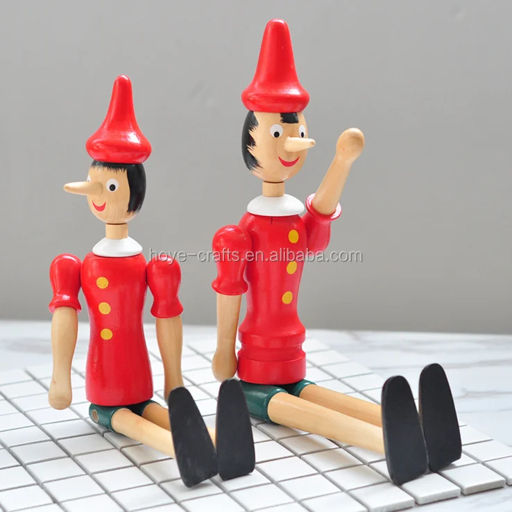 pinocchio wooden toy