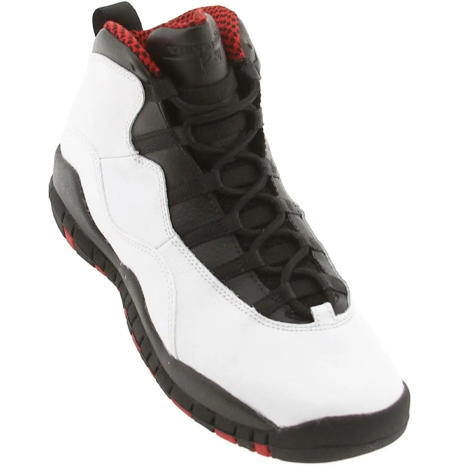 Nike Boys Air Jordan 10 Retro (GS) "Chicago" Leather Basketball Shoes