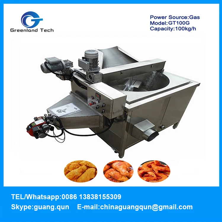 Multifunctional Gas Heating Gt100g Industrial Batch Bucket Oil Fryer ...