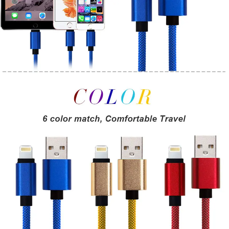 Universal 8 Pin Usb Cable Data Sync Charger Charging Mobile Phone