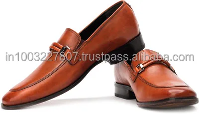 Stylish Latest Tan Loafers 100% Genuine Leather Shoes