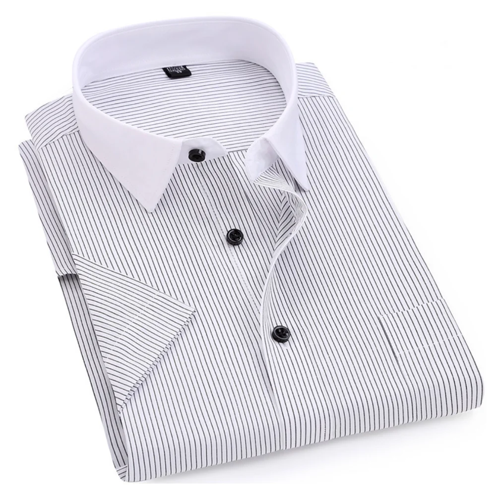 Рубашка Белая Короткий Рукав Купить