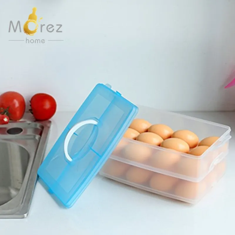 Morezhome High Quality 4 Egg Slots Portable Folding Plastic Reusable